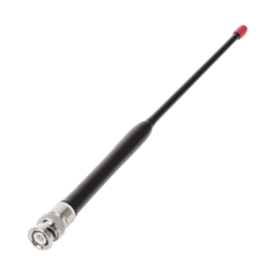 Antena Helicoidal de 1/4 de onda para Radio Portátil, 162-174 MHz, BNC Macho.