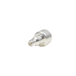 Adaptador UNIDAPT Hembra a SMA Hembra. Plata / Oro / Teflón.