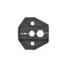 Mordaza para Plegar Conectores de Anillo en RG-6/U, RG-59/U, con tamaños 0.324", 0.255", 0.068" y 0.042".