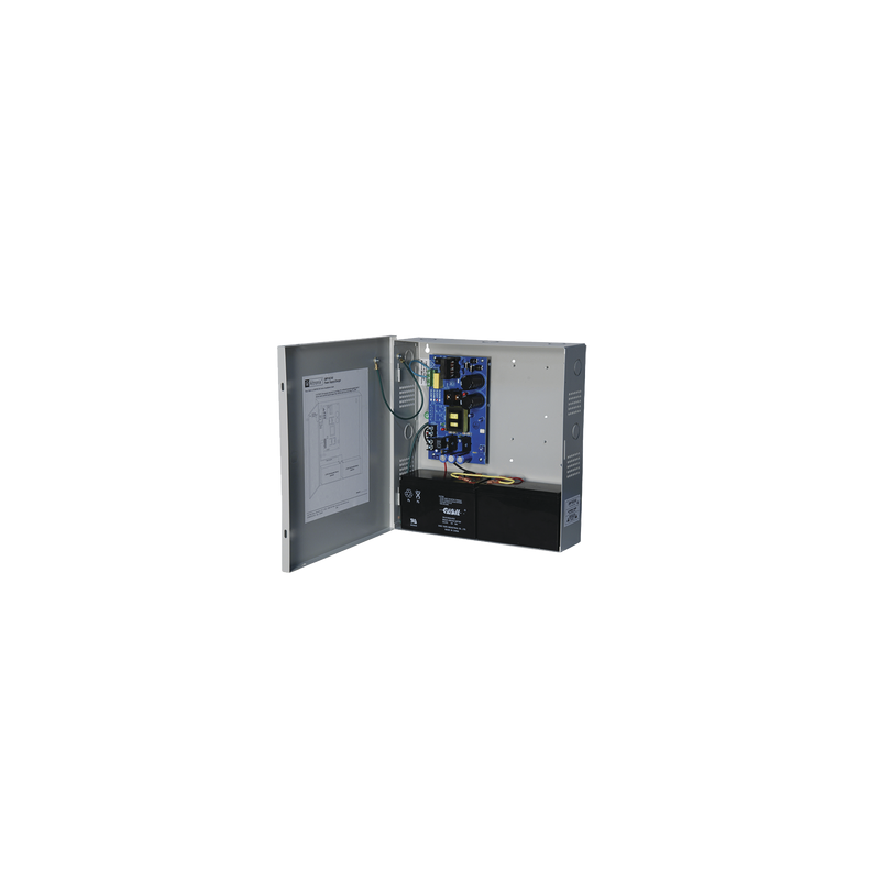 Fuente de Poder ALTRONIX de 24 Vcc @ 10 Amper / 1 salida / Ideal para aplicaciones de Control Acceso/Intrusión / CCTV / Con voltaje de entrada de 115 Vca / Con capacidad de baterías de respaldo / Requieren baterías 