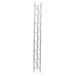 Tramo de Torre Arriostrada de 3m x 30cm, Galvanizado por Inmersión, Hasta 30 m de Elevación. Zonas Húmedas.