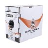 Bobina de 305 Metros / Cable de Cobre / 4 x 22 AWG / Tipo Alarmas UL / Para Interior / Color Blanco / Para Aplicaciones de Alarmas de Intrusión / interfonos / TV Porteros / y Multi-Propósito/  Hecho en México