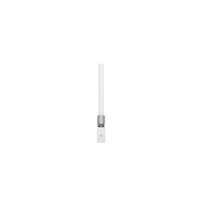 Antena omnidireccional, potente cobertura de 360°, doble polaridad MIMO 2x2, frecuencia 5 GHz (5.45-5.85 GHz) de 13 dBi
