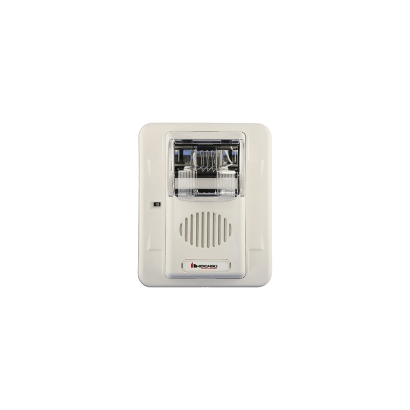 Sirena Estrobo, 24 Vcd, Multi-Candela 15 hasta 110 cd, Montaje En Pared, Color Blanco, Serie HEC3 (0500-06030)