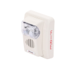 Sirena Estrobo, 24 Vcd, Multi-Candela 15 hasta 110 cd, Montaje En Pared, Color Blanco, Serie HEC3 (0500-06030)