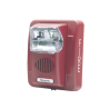 Sirena Estrobo, 24 Vcd, Multi-Candela 15 hasta 110 cd, Montaje En Pared, Color Rojo, Serie HEC3 (0500-06020), Hochiki 