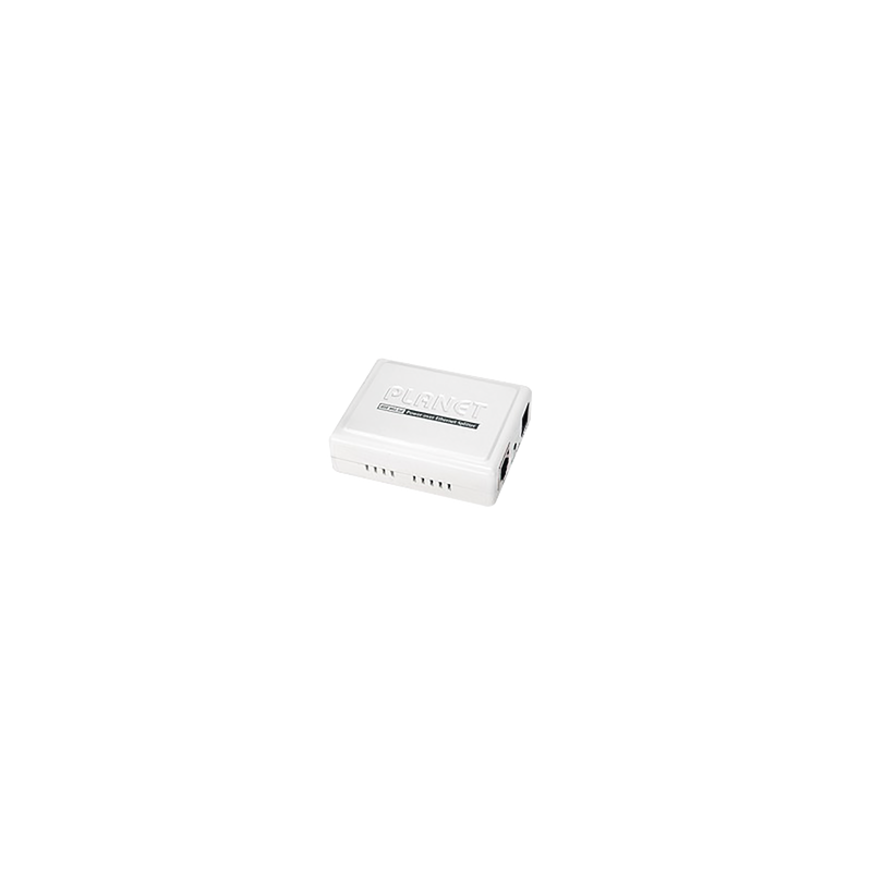 Inyector PoE 802.3af de 1 Puerto 10/100 Mbps (Mid-Span), Hasta 15.4 W