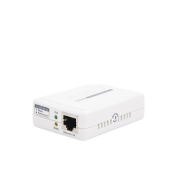 Inyector PoE 802.3af de 1 Puerto 10/100 Mbps (Mid-Span), Hasta 15.4 W