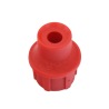 Conector a Presión Rojo / Para Conectores BNC / Instalación Simple, Rápida, Resistente y de Calidad