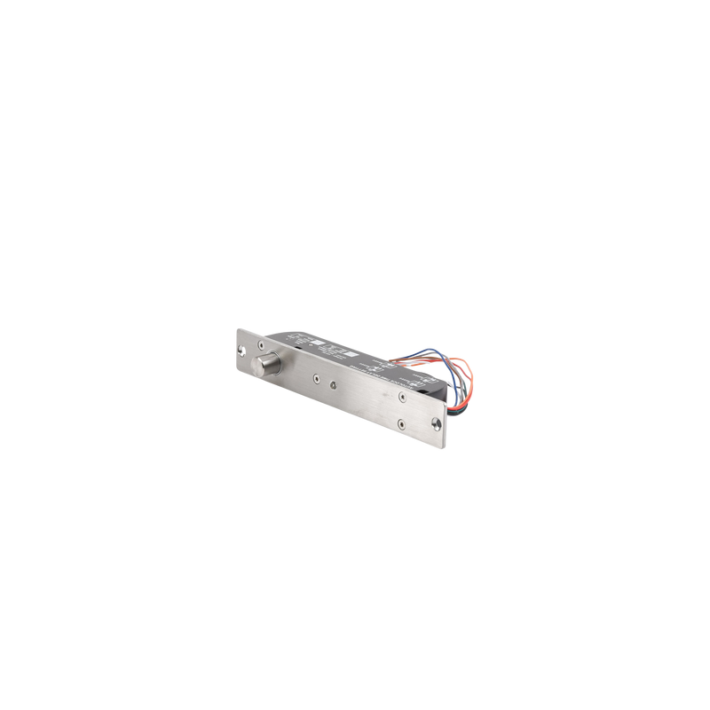 Cerradura de Perno 2000 kg de Sujeción / Cerrada en Caso de Falla (Fail Secure) /Temporizador y Sensor de Puerta