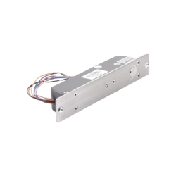 Cerradura de Perno 2000 kg de sujeción/ Abierta en caso de falla (Fail Safe)/ Con temporizador y Sensor de puerta