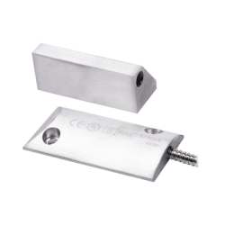 Contacto magnético para piso uso rudo con 55cm de cable blindado / GAP 80mm /  NC