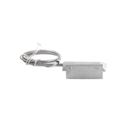 Contacto magnético para piso uso rudo con 55cm de cable blindado / GAP 80mm /  NC