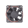 Ventilador Anticondensante Axial Cuadrado, 60x60x25 mm, 12 Vcc, 4390 RPM, 1.8 W, 0.15 A, Flujo de Aire de 25.0 CFM, Unión Sellada.