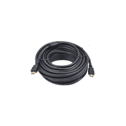 Cable HDMI de 20 Metros (High Speed) / Resolución 4K / Soporta Canal de Retorno de Audio (ARC)/ Soporta 3D / Blindado para Reducir Interferencia / Chapado en Oro / Alta Resistencia y Durabilidad.