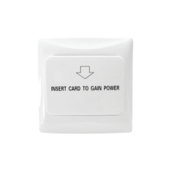 Interruptor de Energía para Habitación de Hotel / Habilita la corriente eléctrica al colocar la llave (tarjeta) de la habitación