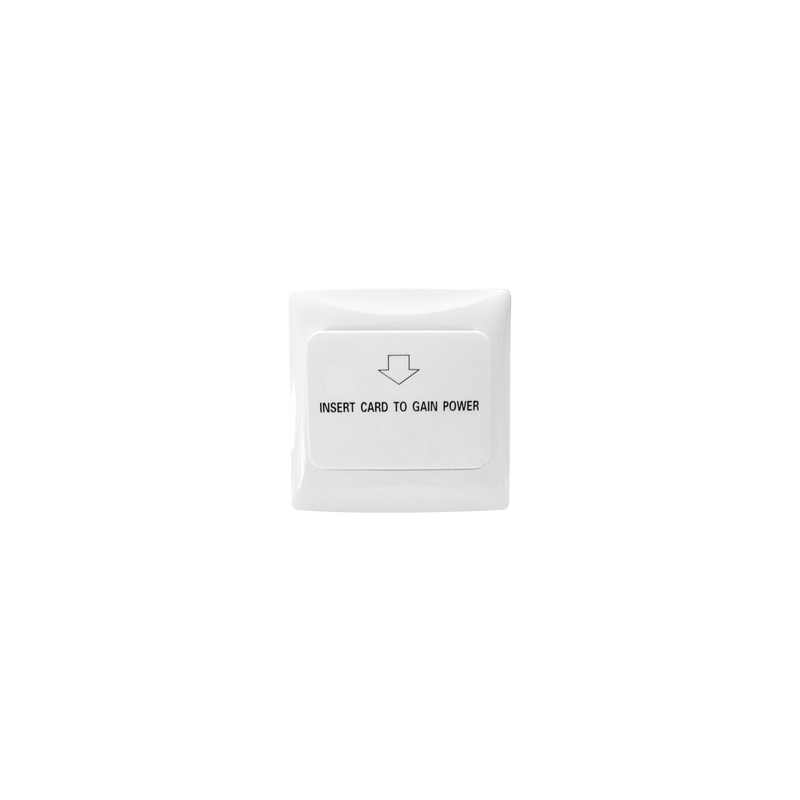 Interruptor de Energía para Habitación de Hotel / Habilita la corriente eléctrica al colocar la llave (tarjeta) de la habitación