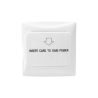 Interruptor de Energía para Habitación de Hotel / Habilita la corriente eléctrica al colocar la llave (tarjeta) de la habitación